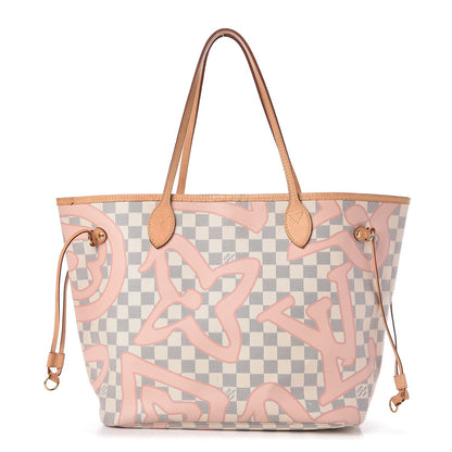 Louis Vuitton Damier Azur Tahitienne Neverfull MM 1 of 10