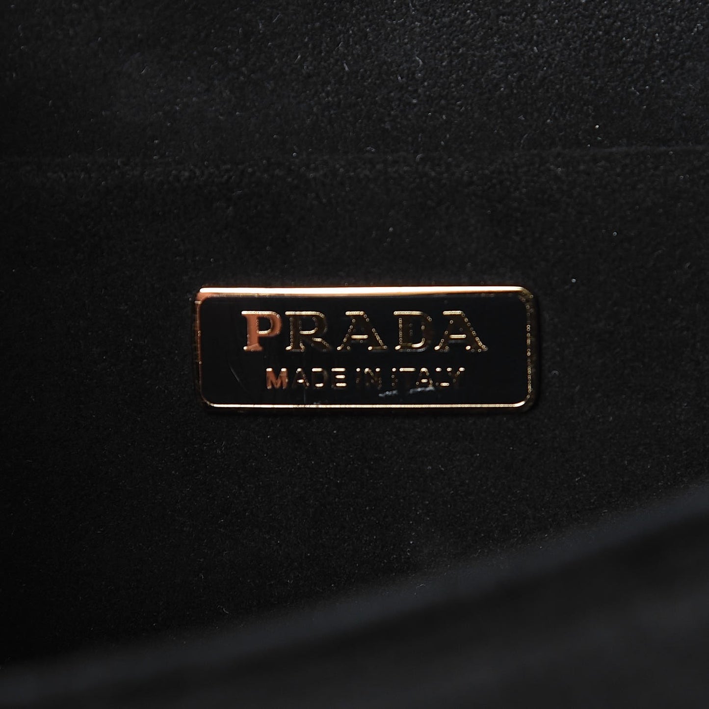 Velluto Ricamo Cahier Shoulder Bag Black