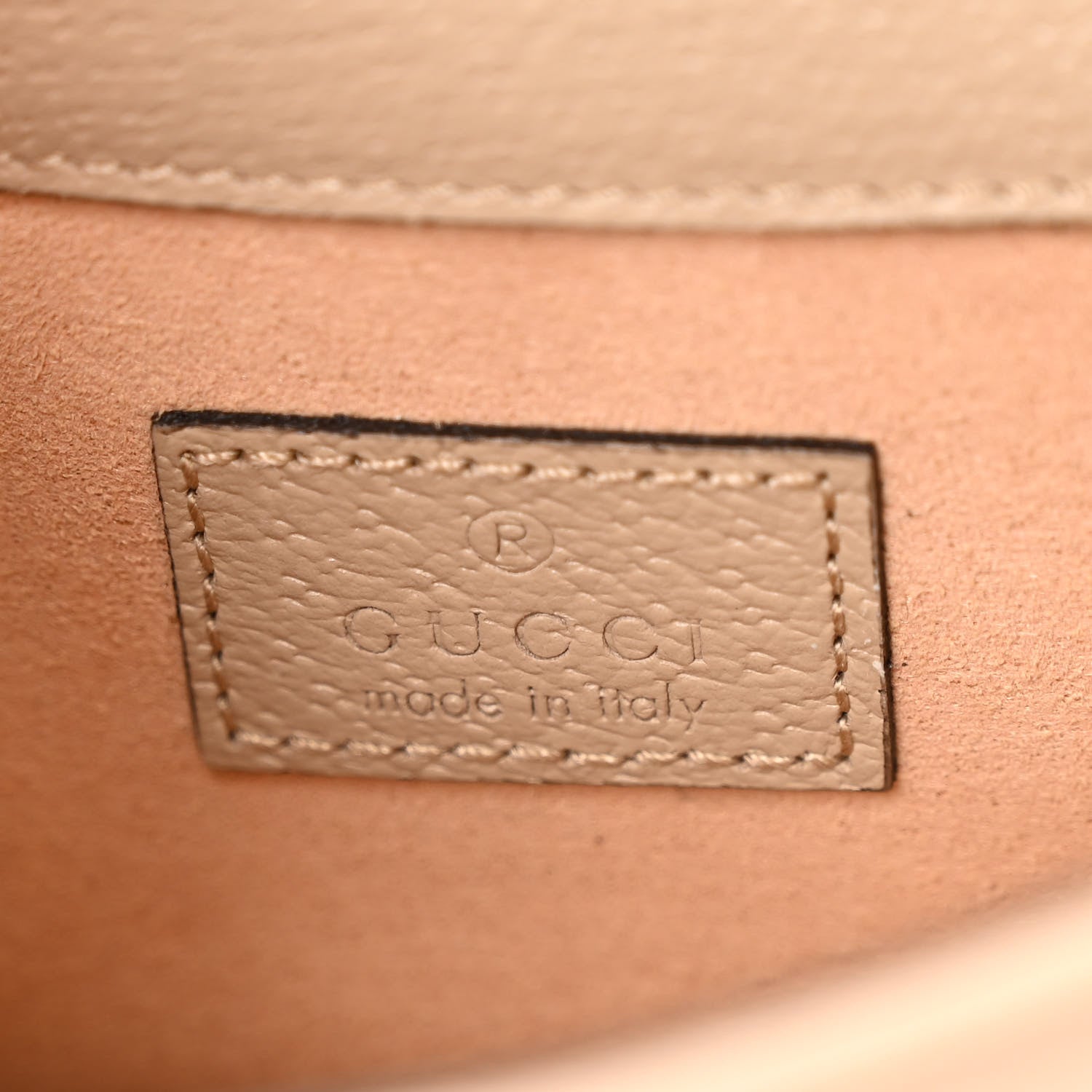 Gucci GG Supreme Monogram Textured Dollar Calfskin Super Mini Dionysus Shoulder Bag Beige Mystic White Oatmeal 6 of 9