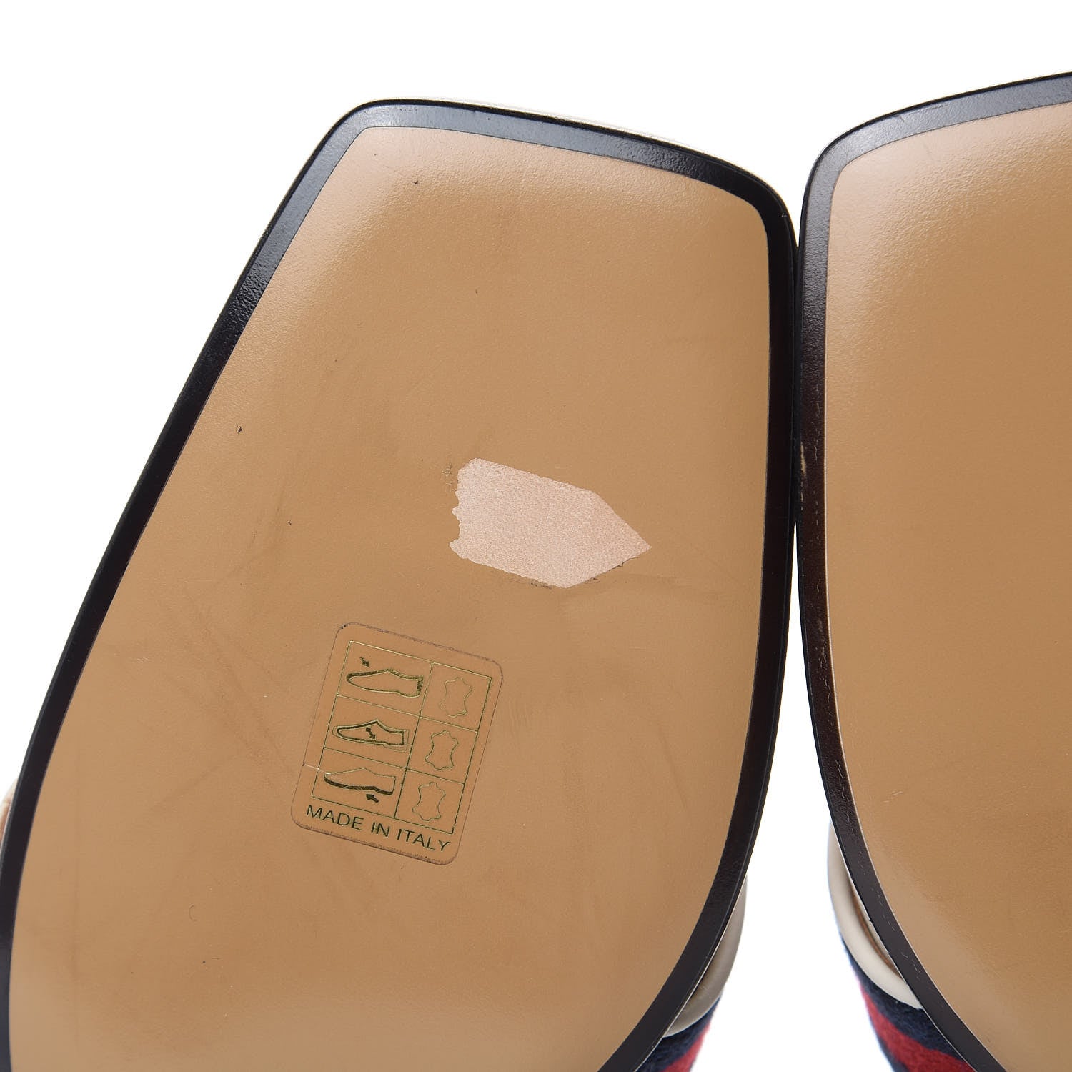 Gucci Calfskin Web Peyton Loafers 38.5 Mystic White 15 of 15
