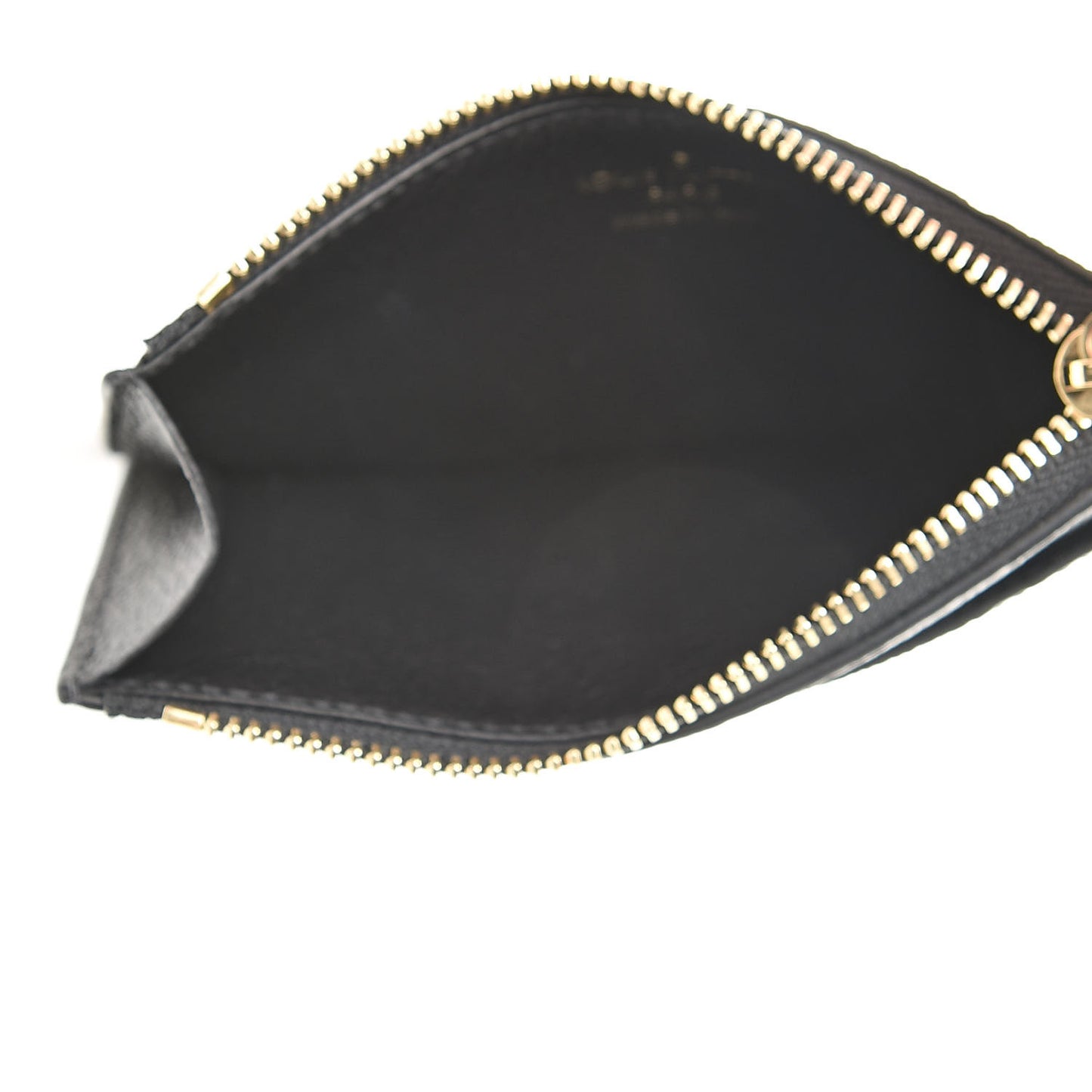 Empreinte Zipper Card Holder Black