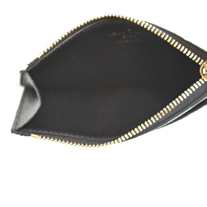 Louis Vuitton Empreinte Zipper Card Holder Black 5 of 8