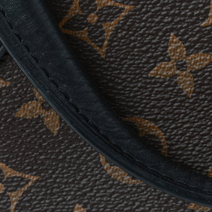 Louis Vuitton Monogram Flower Zipped Tote MM Black 15 of 15