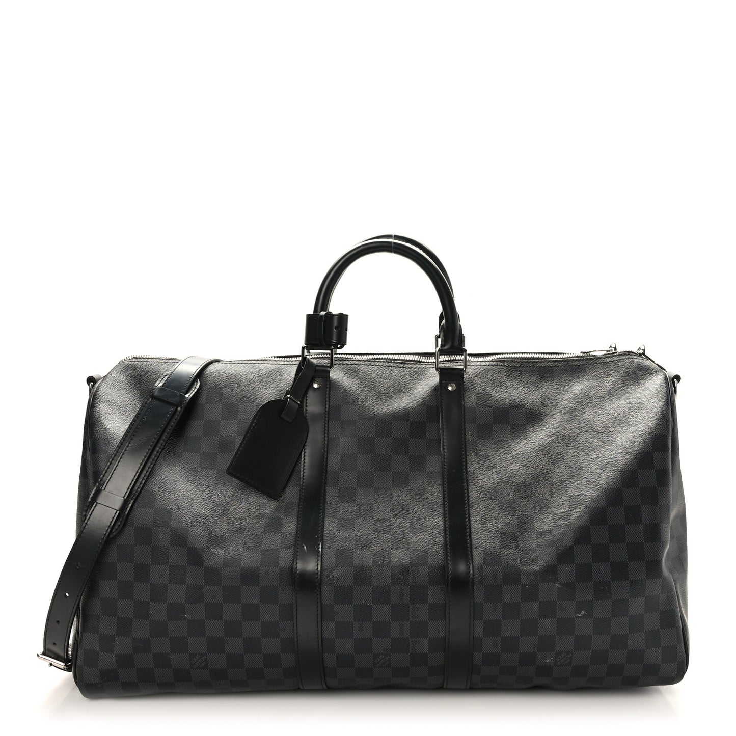 Damier Graphite Keepall Bandouliere 55