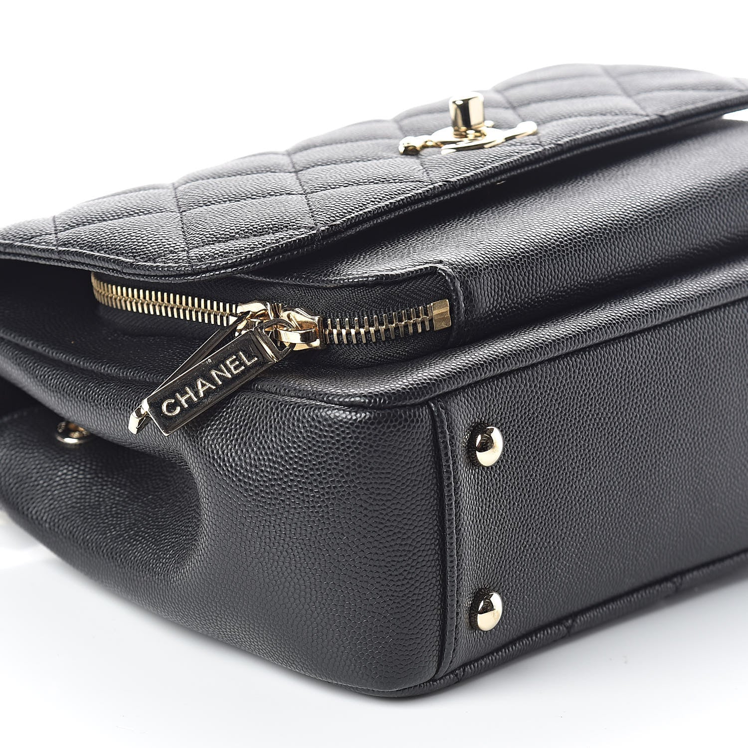 Chanel Caviar Quilted Medium Business Affinity Flap Black 8 of 9