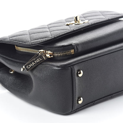 Chanel Caviar Quilted Medium Business Affinity Flap Black 8 of 9