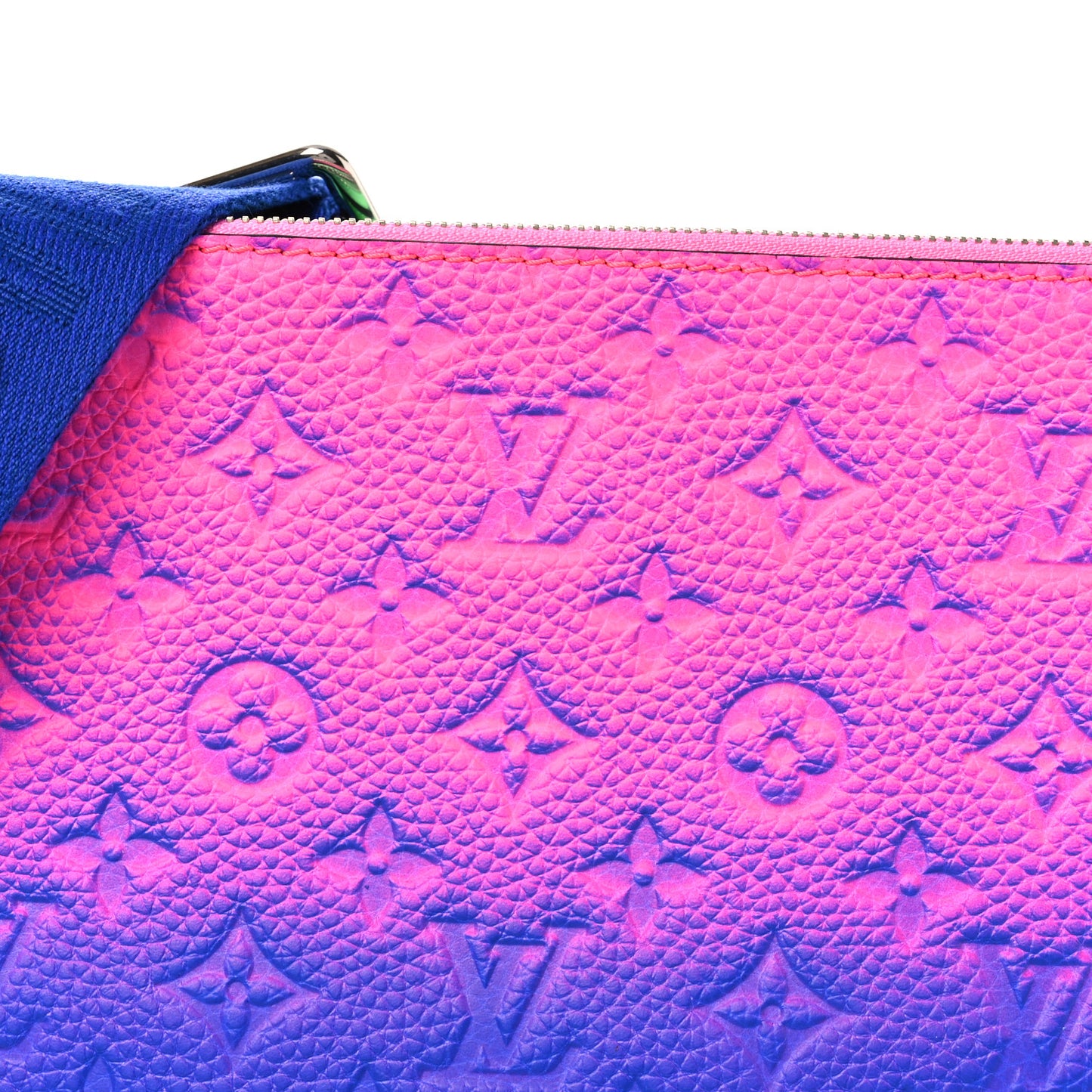 Taurillon Illusion Trio Pouch Bleu Rose