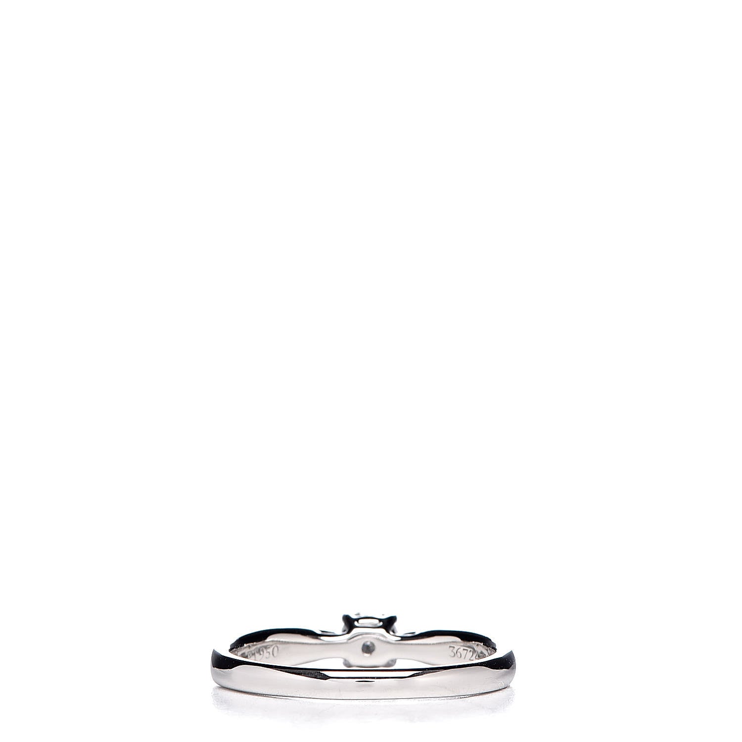 Tiffany Platinum Diamond .19ct Harmony Solitaire Engagement Ring 49 4.75 4 of 7