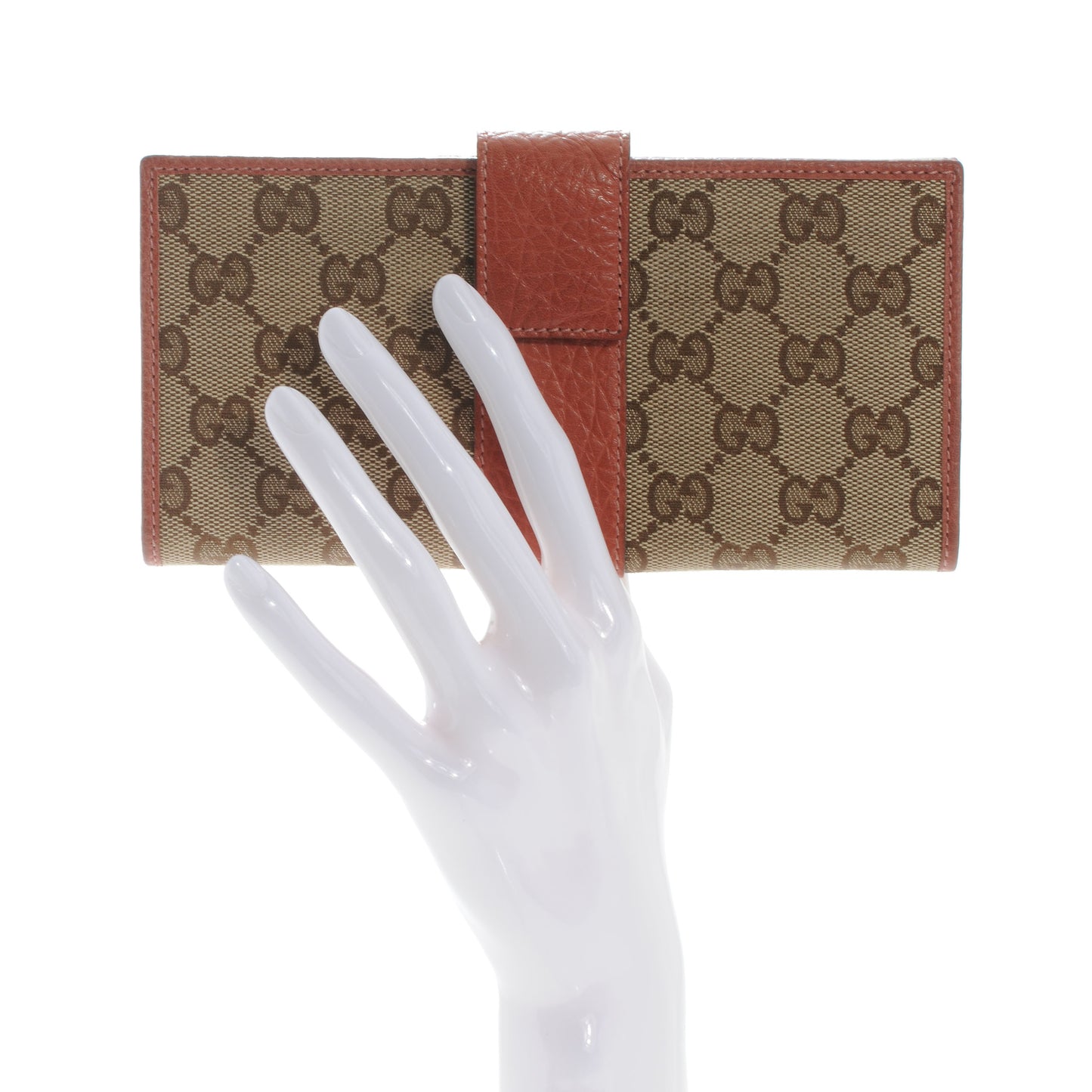 Monogram Continental Wallet Coral