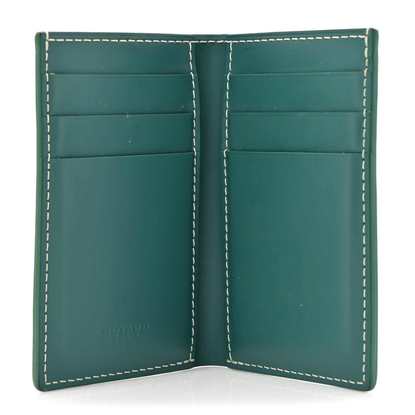 Goyardine Saint Pierre Card Holder Green