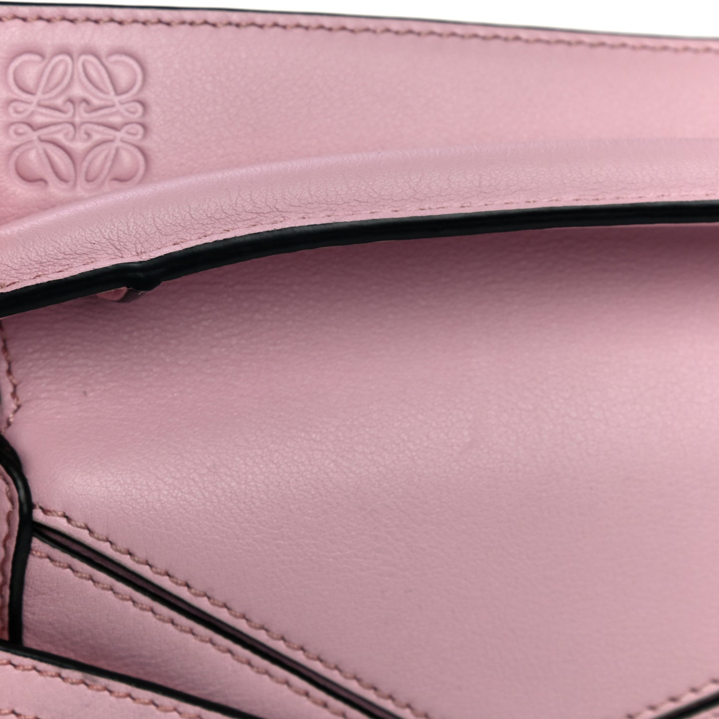 Calfskin Mini Puzzle Bag Pastel Pink