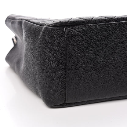 Chanel Caviar Quilted Grand Shopping Tote GST Black 9 of 11