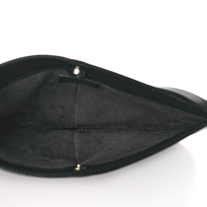 Louis Vuitton Epi Demi Lune Pochette Black 5 of 9