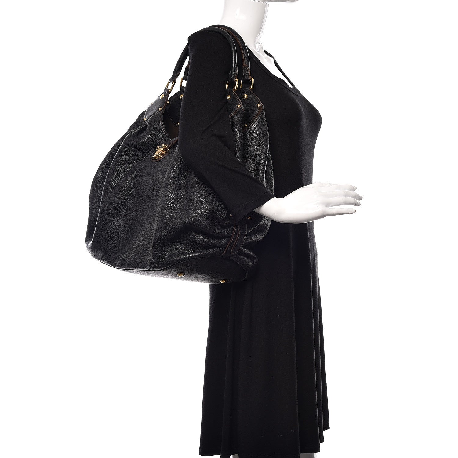 Louis Vuitton Mahina XL Black 2 of 9