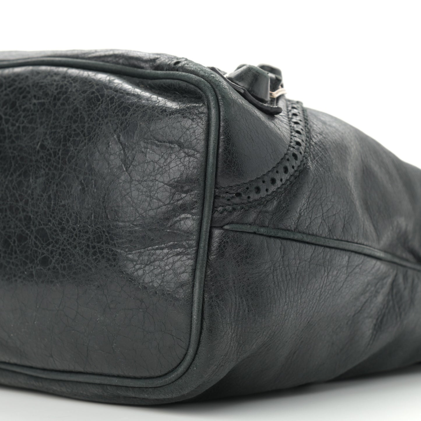 Agneau Giant Brogues Hardware Club Hobo Black
