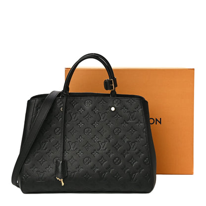 Louis Vuitton Empreinte Montaigne GM Black 12 of 12