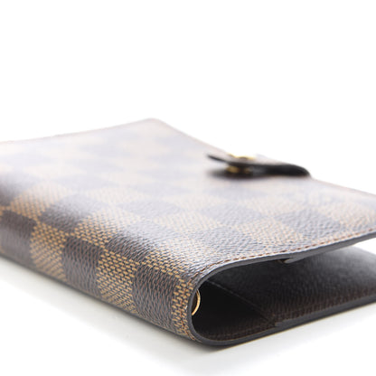 Louis Vuitton Damier Ebene Small Ring Agenda Cover 6 of 8