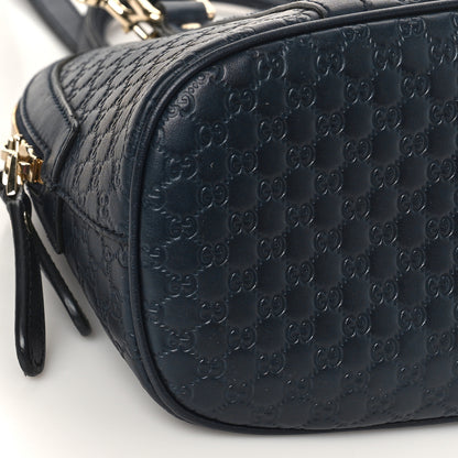 Gucci Soft Microguccissima Mini Dome Bag Blue 8 of 10