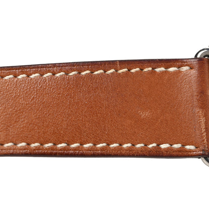 Hermes Barenia 38mm Apple Watch Double Tour Band Fauve 7 of 9