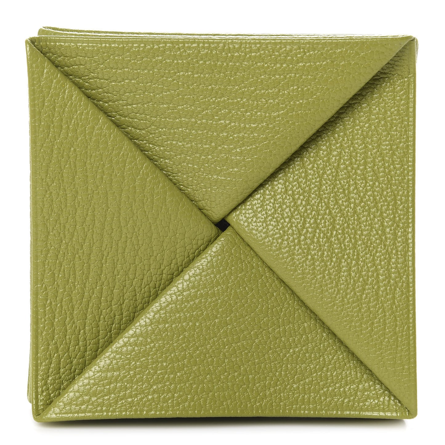Chevre Mysore Zulu Coin Purse Vert Anis