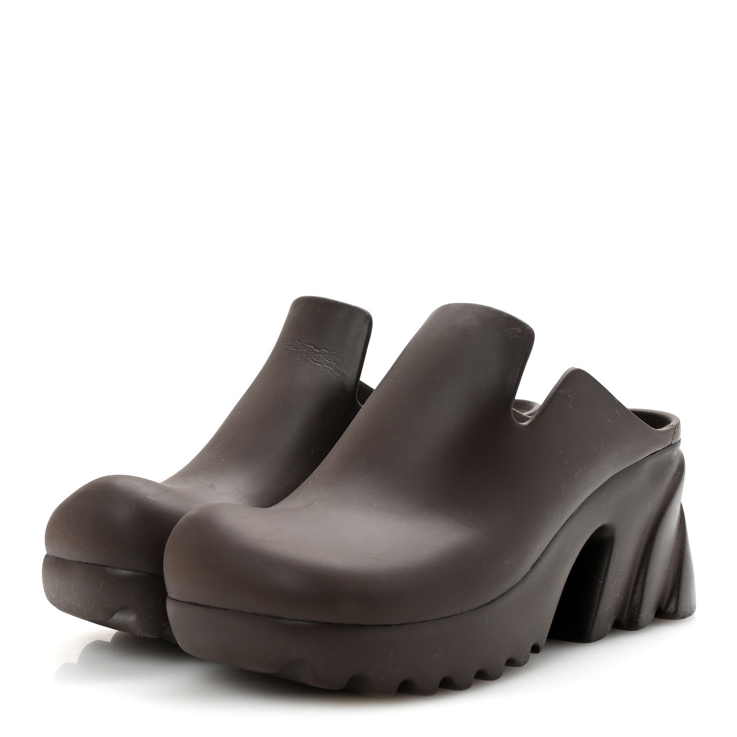 Bottega Veneta Rubber Flash 40/95mm Clogs 39 Brown 4 of 8