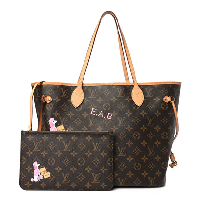 Louis Vuitton Monogram My LV World Tour Neverfull MM 3 of 10