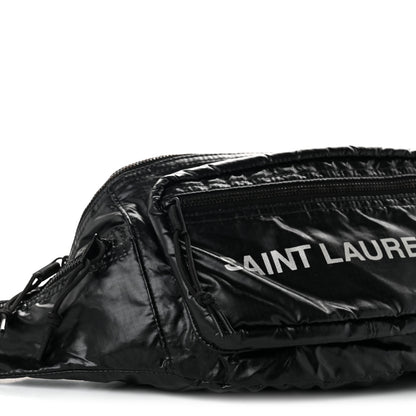 Saint Laurent Nylon Logo Nuxx Body Belt Bag Black 7 of 8