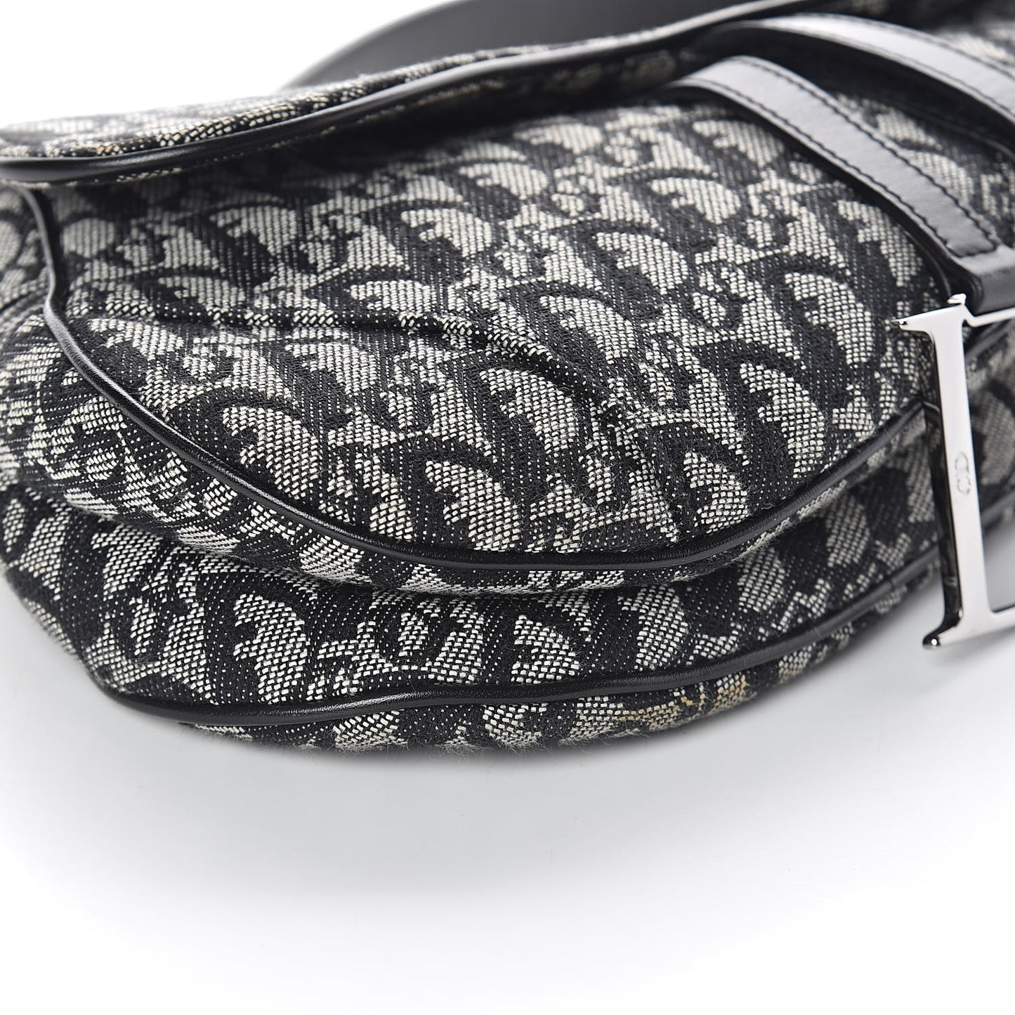 Monogram Saddle Bag Blue