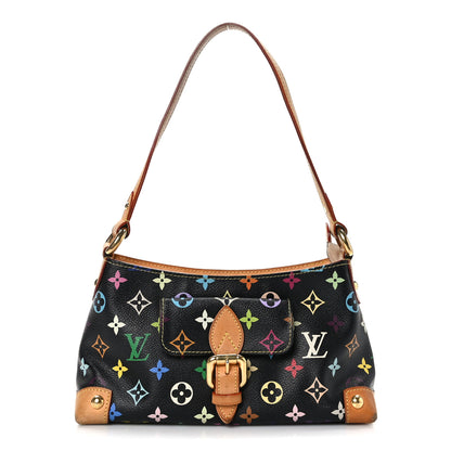 Louis Vuitton Monogram Multicolor Eliza Black 1 of 9
