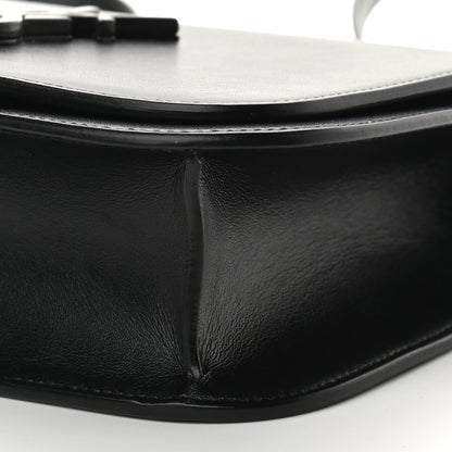Saint Laurent Smooth Calfskin Small Spontini Saddle Bag Black 8 of 9