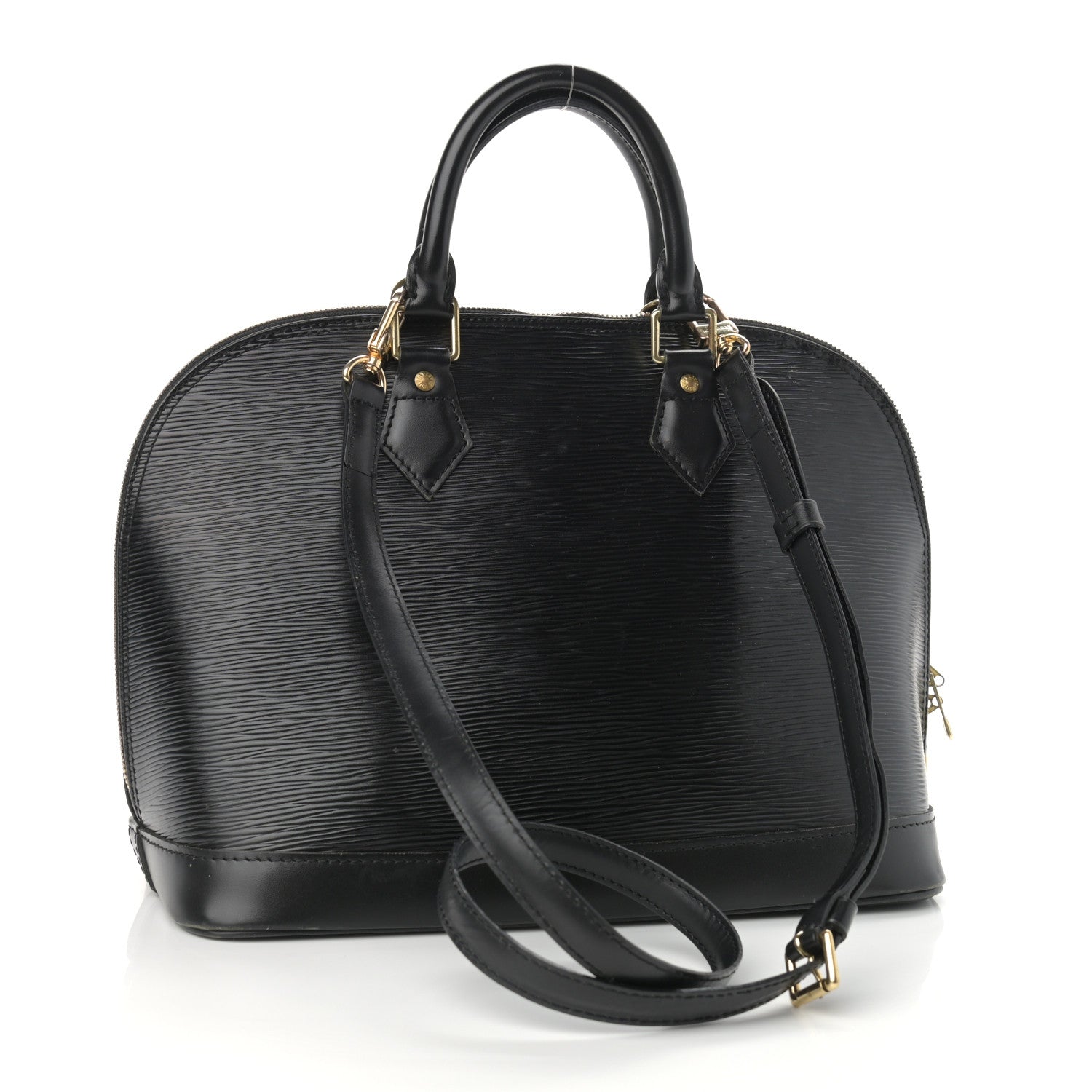 Louis Vuitton Epi Alma PM Black 3 of 12