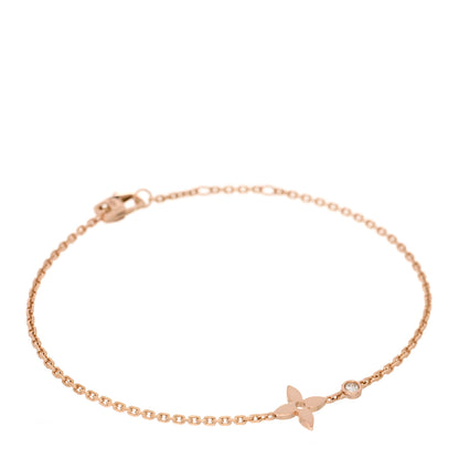 Louis Vuitton 18K Pink Gold Diamond Idylle Blossom Bracelet 1 of 3