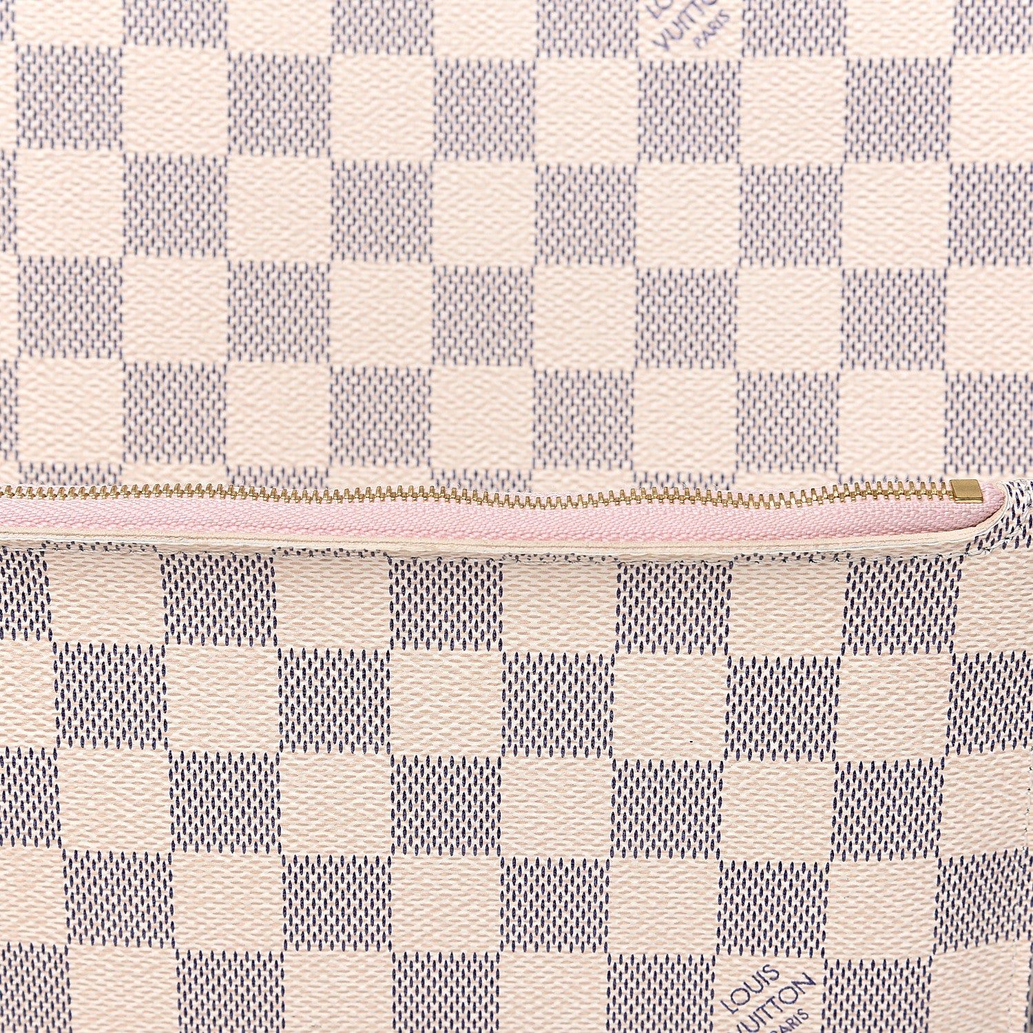 Louis Vuitton Damier Azur Neo Neverfull MM Rose Ballerine 13 of 15