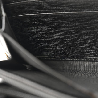 Gucci Calfskin GG Zip Around Wallet Black 7 of 14