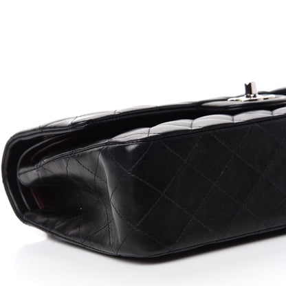 Chanel Lambskin Quilted Medium Double Flap Black 6 of 13