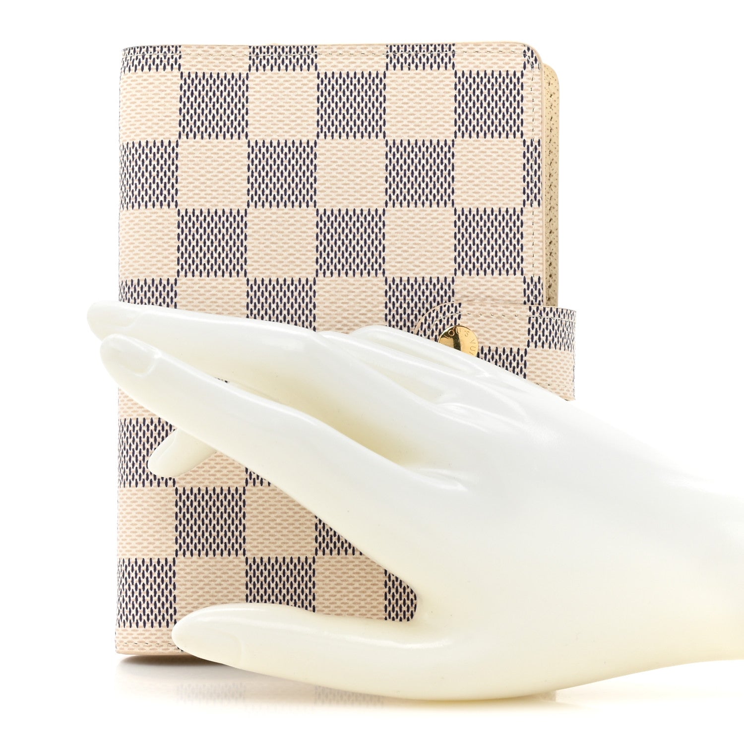 Louis Vuitton Damier Azur Small Ring Agenda Cover 2 of 9