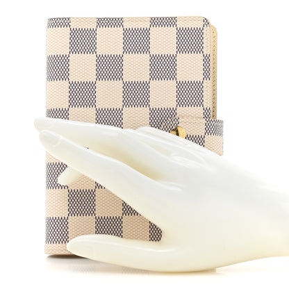 Louis Vuitton Damier Azur Small Ring Agenda Cover 2 of 9