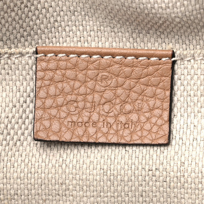 Gucci Pebbled Calfskin Small Soho Disco Bag Camelia 6 of 18