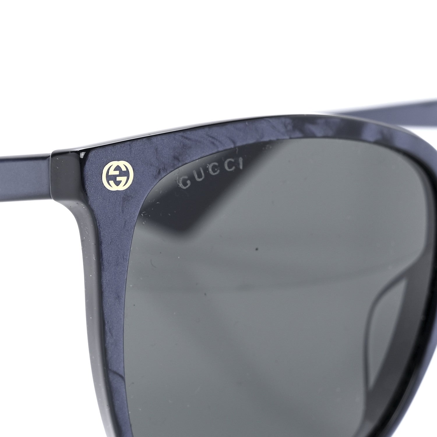 Gucci Acetate GG Sunglasses GG0022S Blue Grey 8 of 9