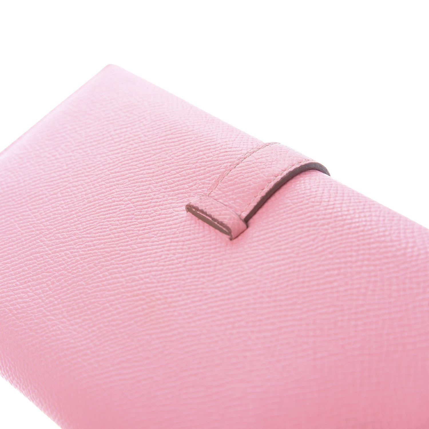 Hermes Epsom Bearn Gusset Wallet Rose Confetti 13 of 14