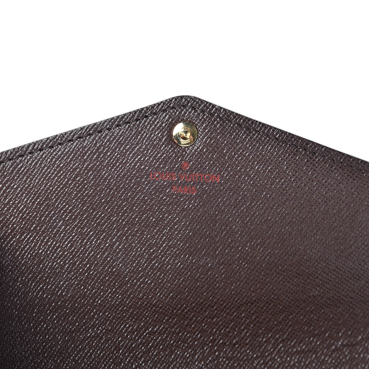 Louis Vuitton Damier Ebene Sarah Wallet NM 6 of 8