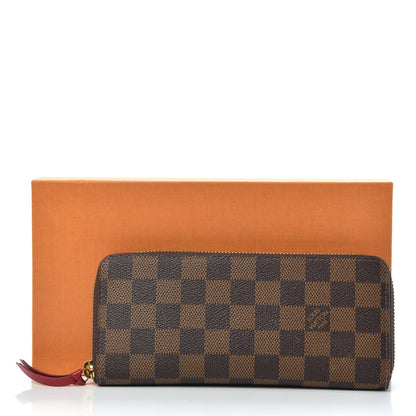 Louis Vuitton Damier Ebene Clemence Wallet 10 of 10