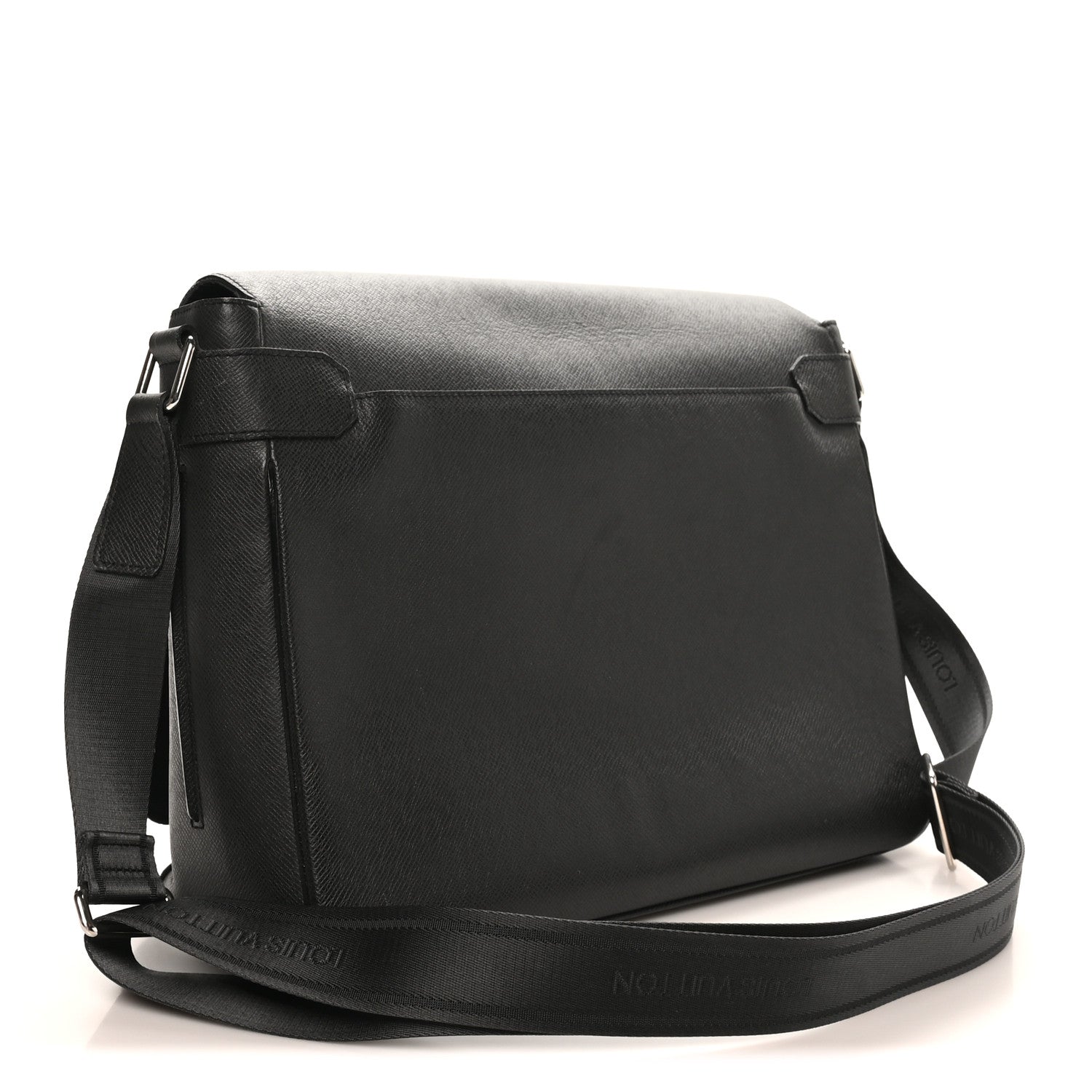 Louis Vuitton Taiga Roman GM Messenger Black 3 of 10