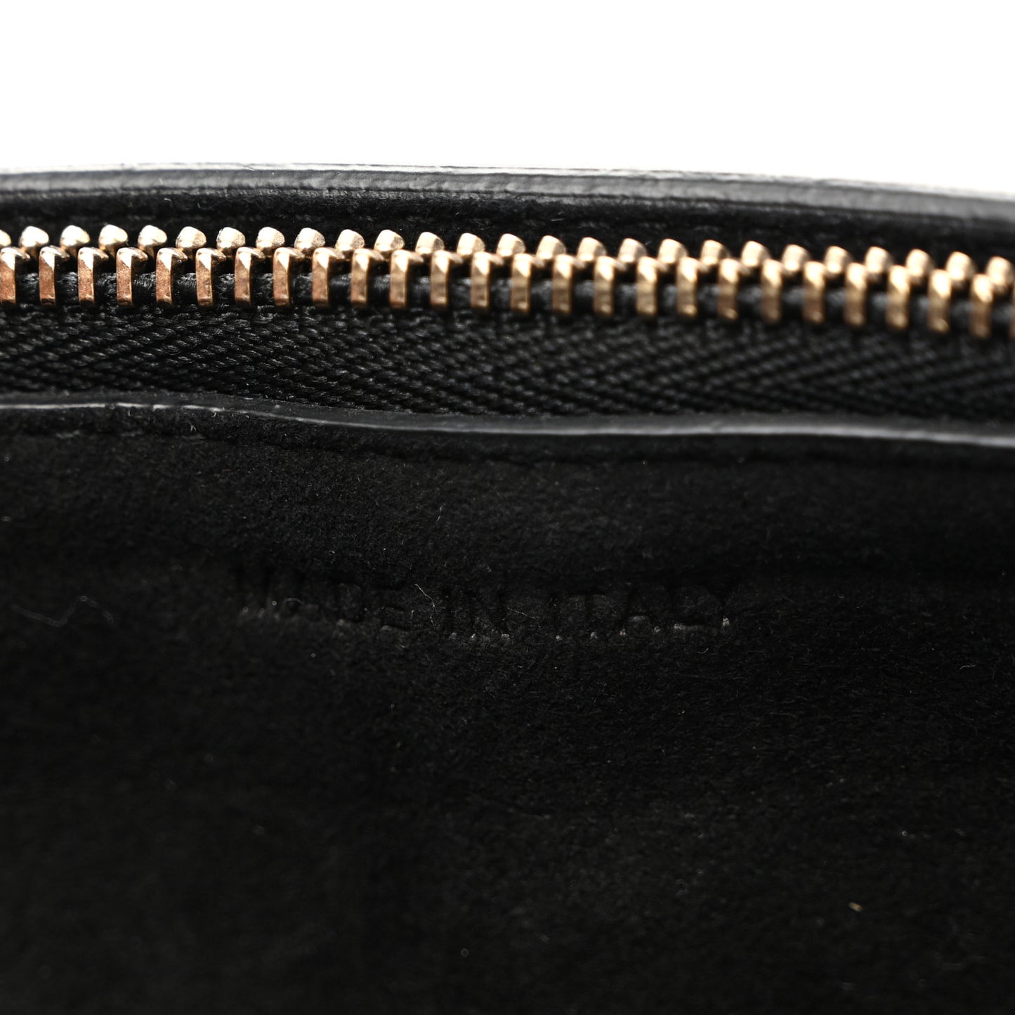 Calfskin Saddle Belt Bag Black