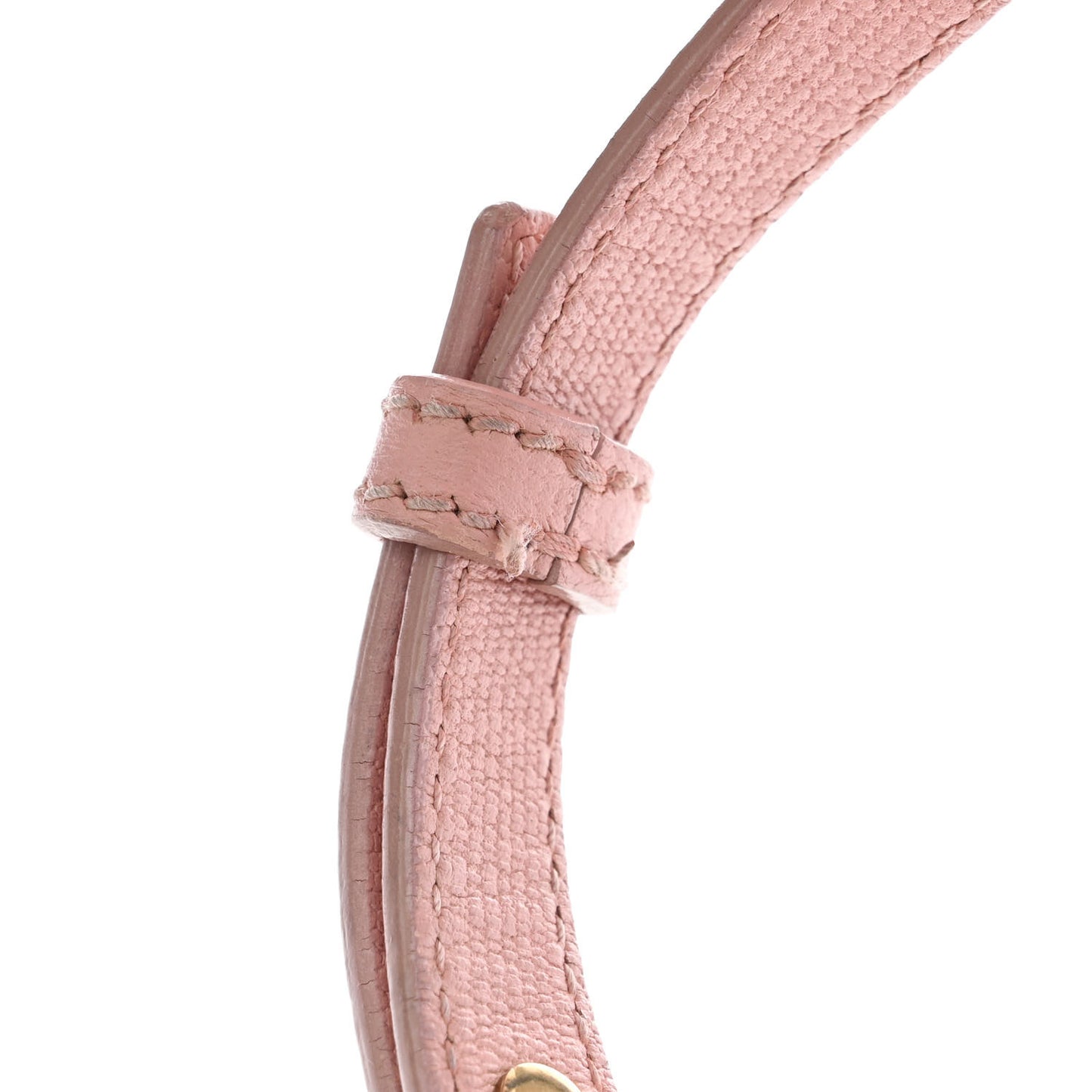 Textured Calfskin Small Cabas ChYc Light Pink