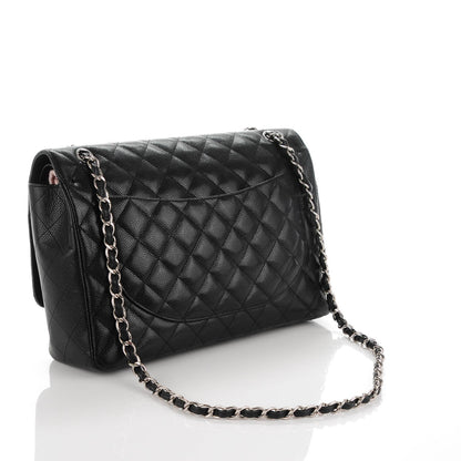 Chanel Caviar Quilted Maxi Double Flap Black 3 of 7