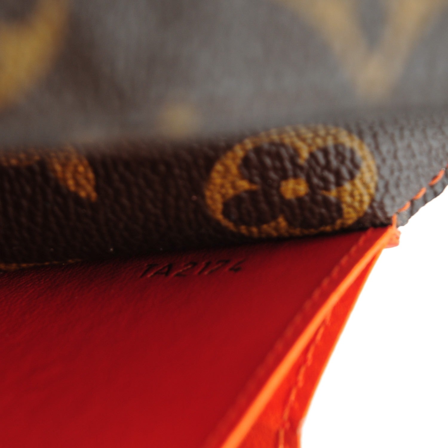 Louis Vuitton Monogram Emilie Wallet Piment 7 of 8