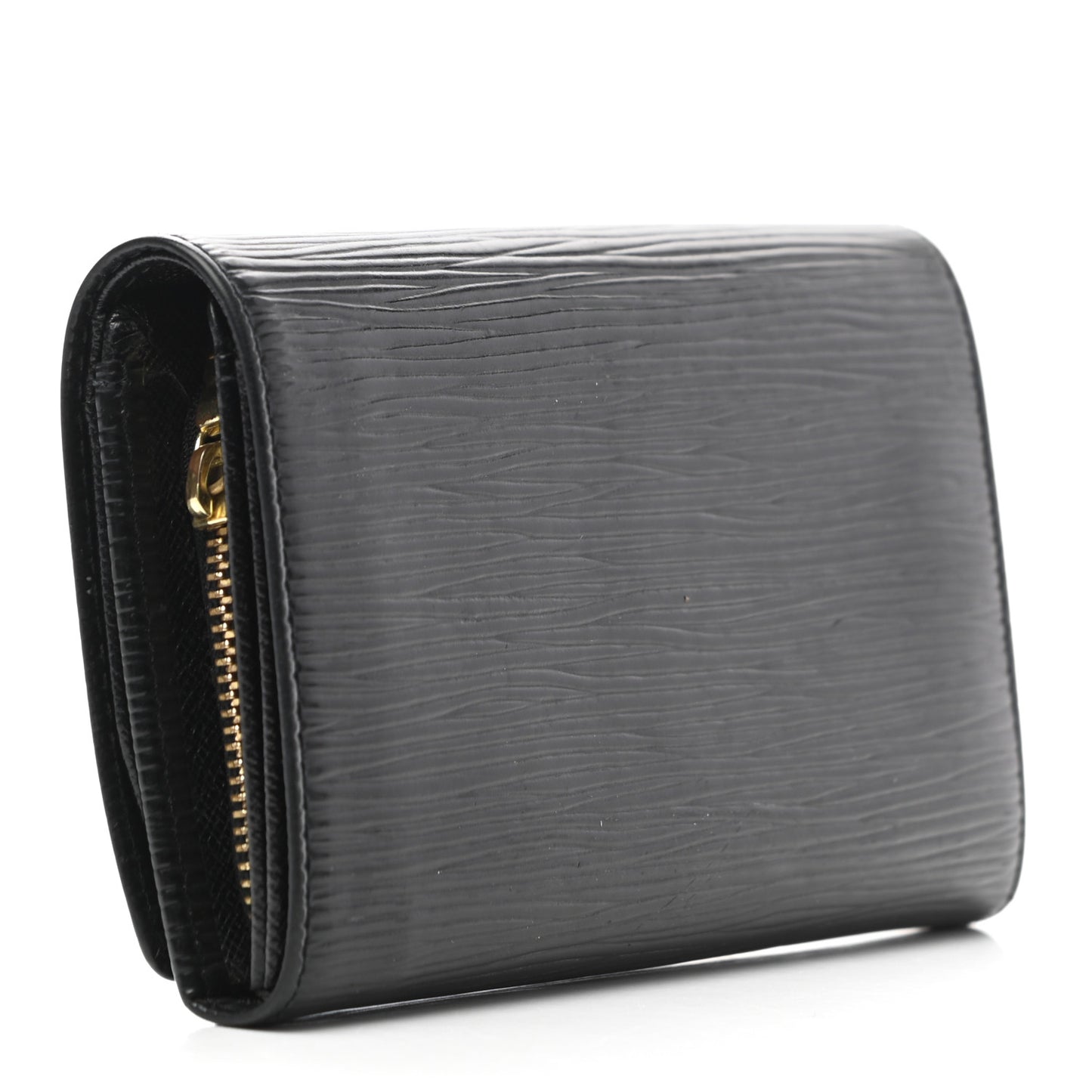 Epi Porte-Monnaie Billets Tresor Wallet Black