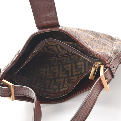 Fendi Velvet Zucca Vitello Forever Hobo Fango Grigio Bruciato 5 of 10