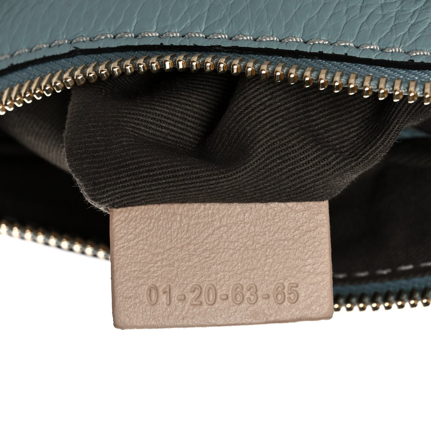 Calfskin Mini Marcie Satchel Mint Blue
